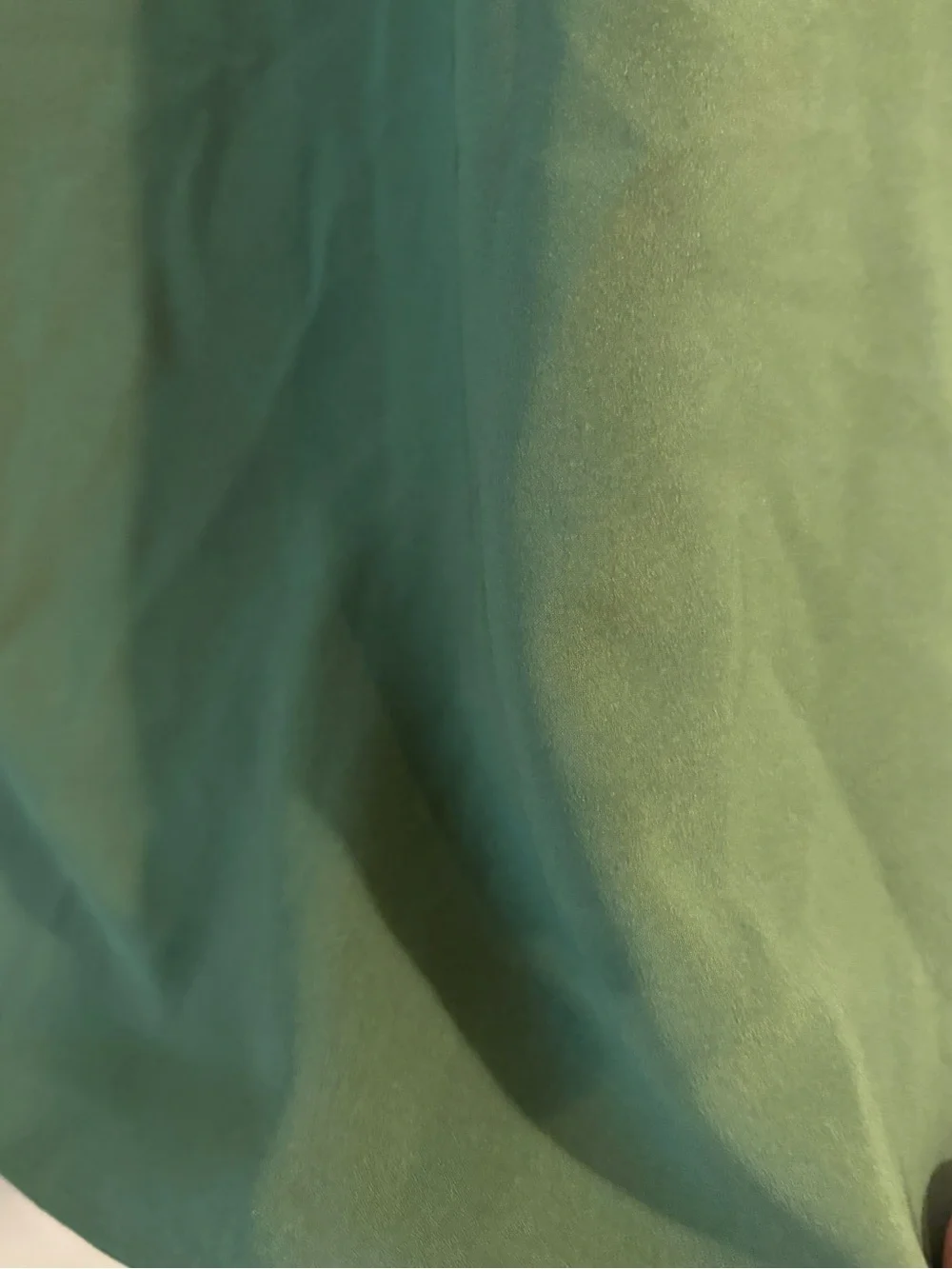 J. Crew Olive Green Sleeveless Ruffle-Neck Camisole